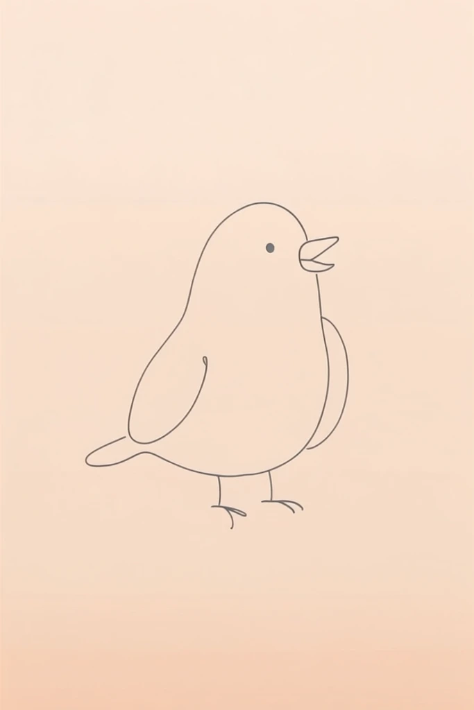 Soft Minimalist Organic style AI image example 3