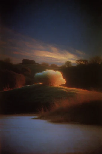 Ethereal Nocturnal Motion style reference image — motion blur