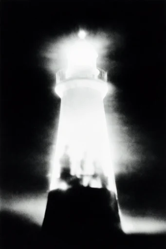 High-Contrast Ethereal Noir style reference image — nocturnal noir