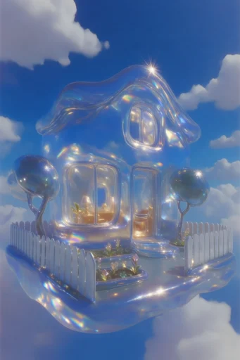 Ethereal Prismatic Dreamscape style AI image example 4