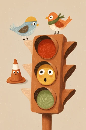 Nostalgic Folk Storybook style reference image — nostalgic folk art