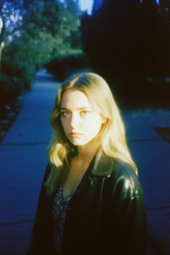 Gritty Analog Snapshot style reference image — high contrast