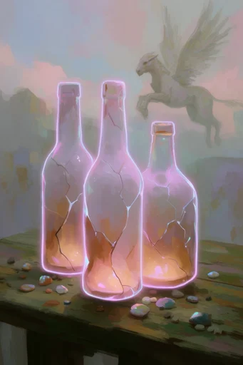 Ethereal Twilight Narratives style reference image — twilight atmosphere