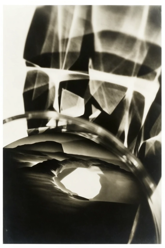 Avant-Garde Darkroom Noir style AI image example 2