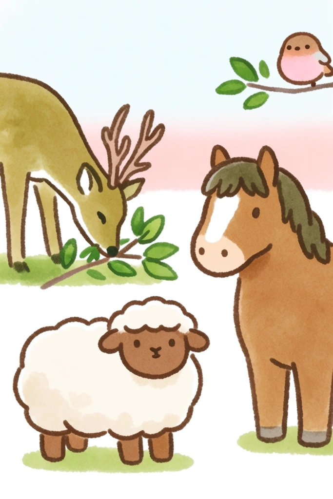 Cozy Whimsical Storybook style AI image example 2