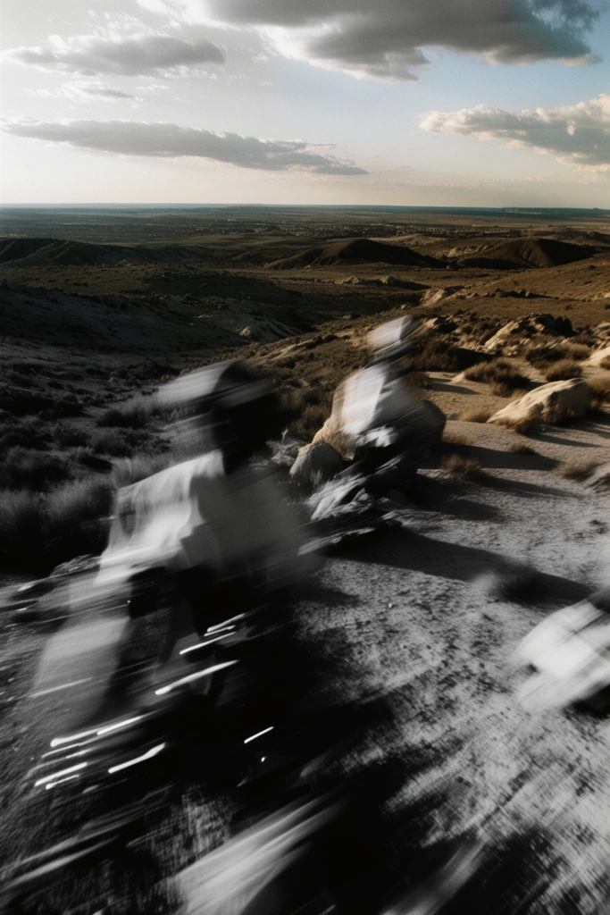 Spectral Noir Motion style AI image example 2