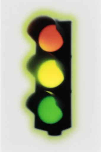Chromatic Liminal Aura style reference image — acidic neon aura