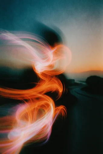 Spectral Luminal Surrealism style AI image example 2