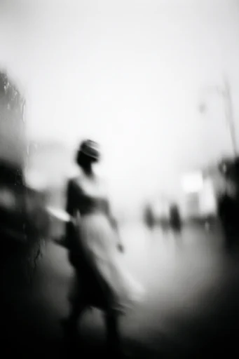 Spectral Analog Noir style reference image — haunting noir