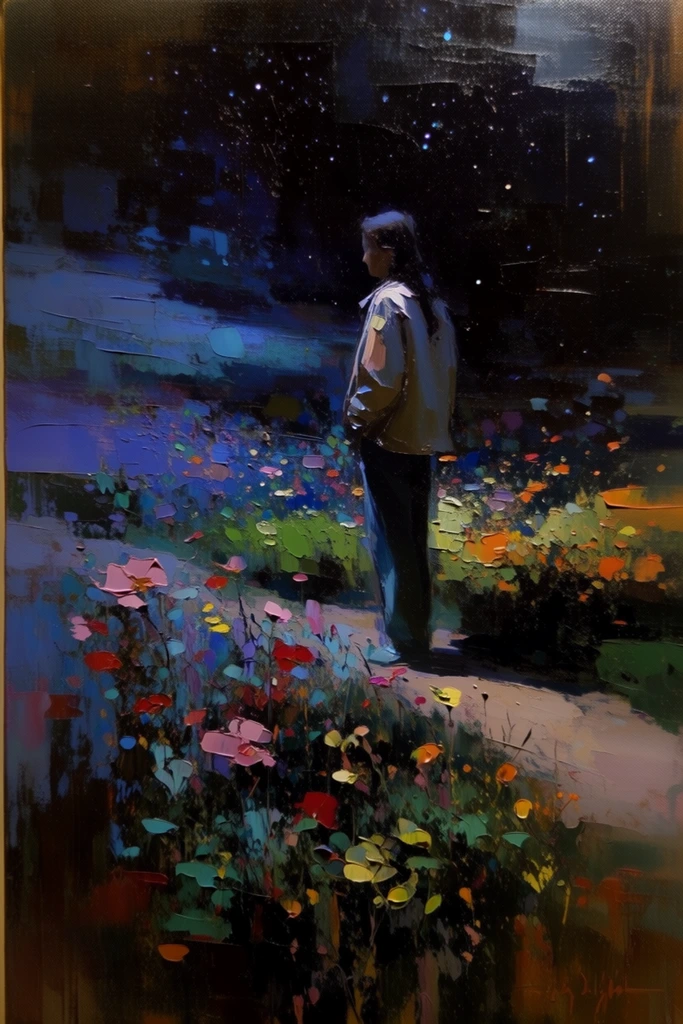 Textured Impressionist Atmosphere style AI image example 1