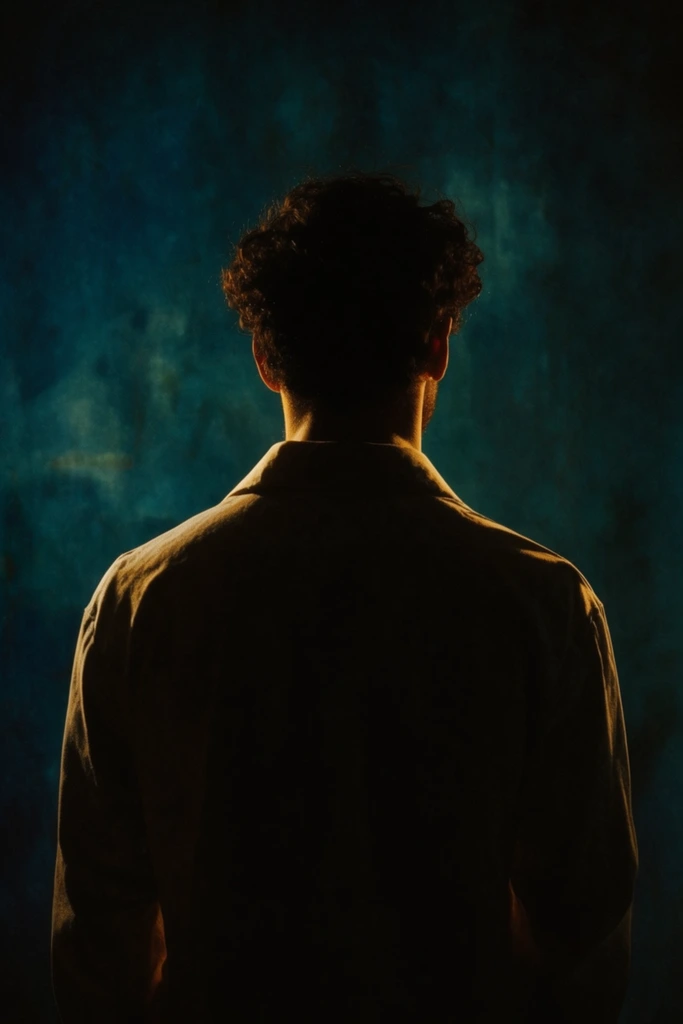 Cinematic Chiaroscuro Noir style AI image example 1
