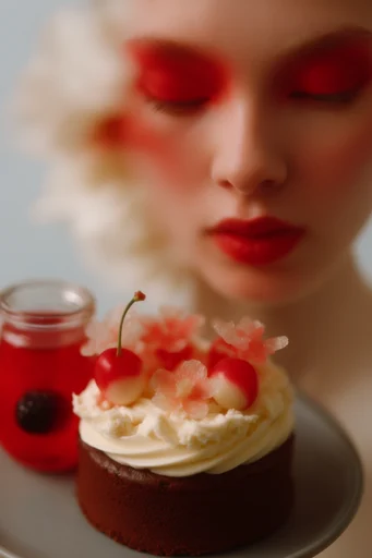Crimson Avant-Garde Surrealism style reference image — uncanny and dreamlike atmosphere