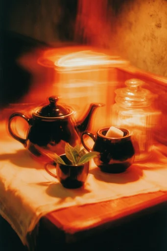 Fiery Kinetic Motion style reference image — motion blur