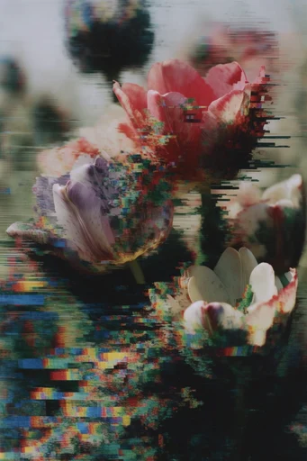 Fragmented Digital Realism style reference image — fragmented realism