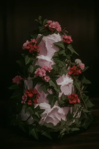 Nocturnal Analog Botanicals style reference image — moody botanical