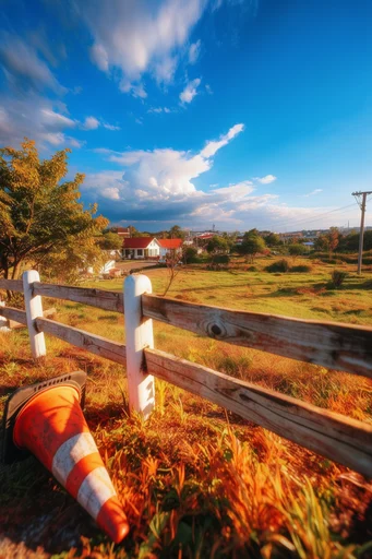 Dynamic Wide-Angle Realism style AI image example 2