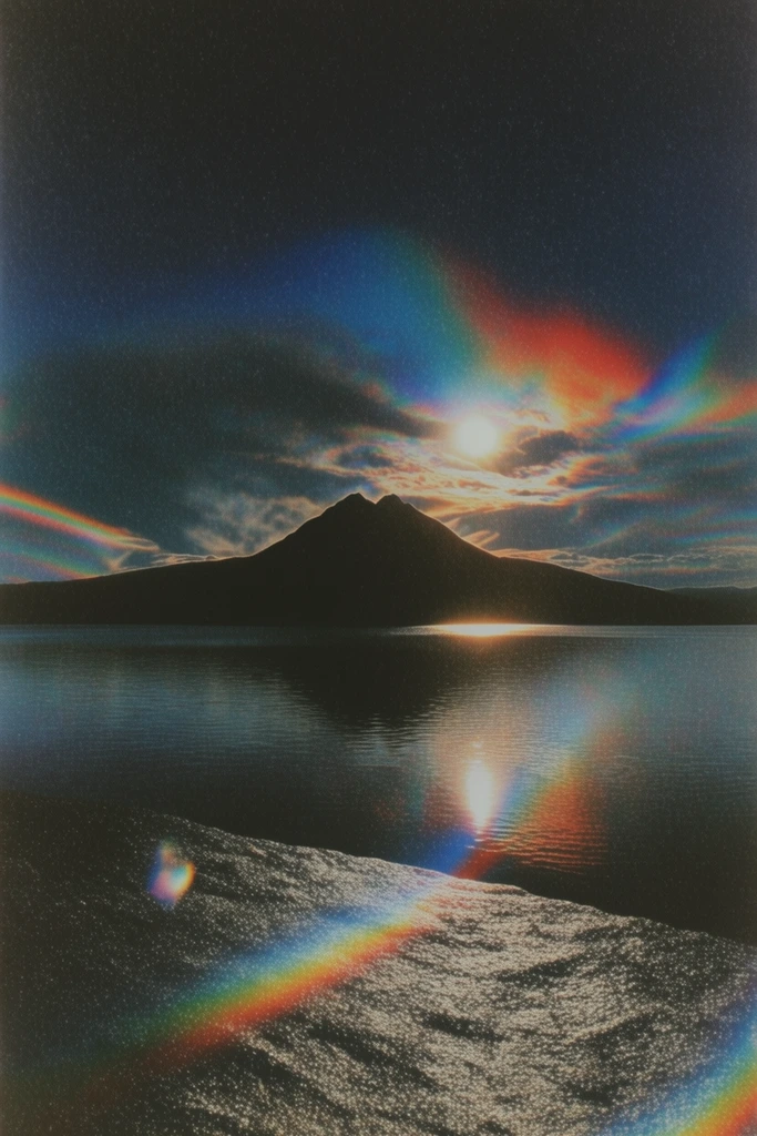 Prismatic Retro Dreamscape style AI image example 2