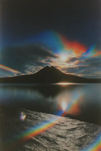 Prismatic Retro Dreamscape style AI image example 2