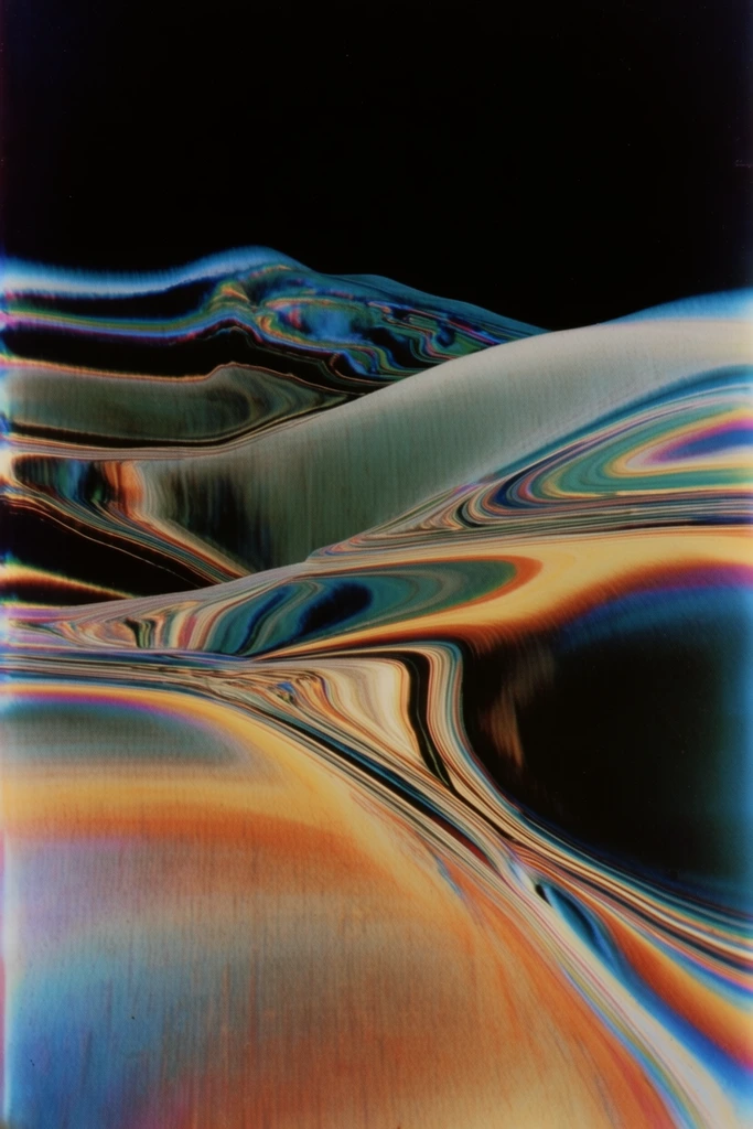 Analog Thermal Distortion style AI image example 2