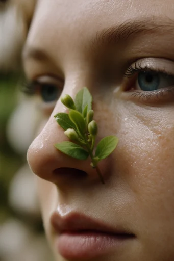 Intimate Macro Realism style AI image example 2