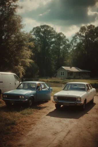 Ethereal Nostalgic Wilderness style reference image — nostalgic film grain