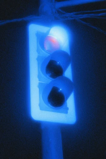 Luminous Cobalt Nocturne style reference image — ultraviolet luminescence