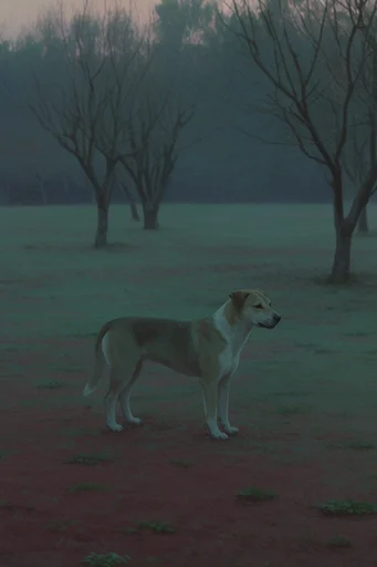 Atmospheric Somber Realism style reference image — gothic surrealism
