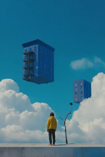 Minimalist Ethereal Surrealism style reference image — minimalist surrealism
