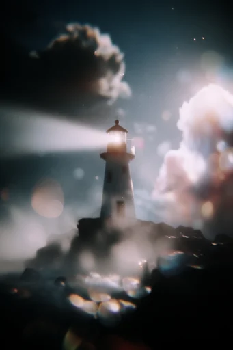 Luminous Ethereal Haze style reference image — cinematic haze