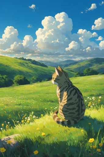 Vibrant Anime Nostalgia style reference image — nostalgic atmosphere