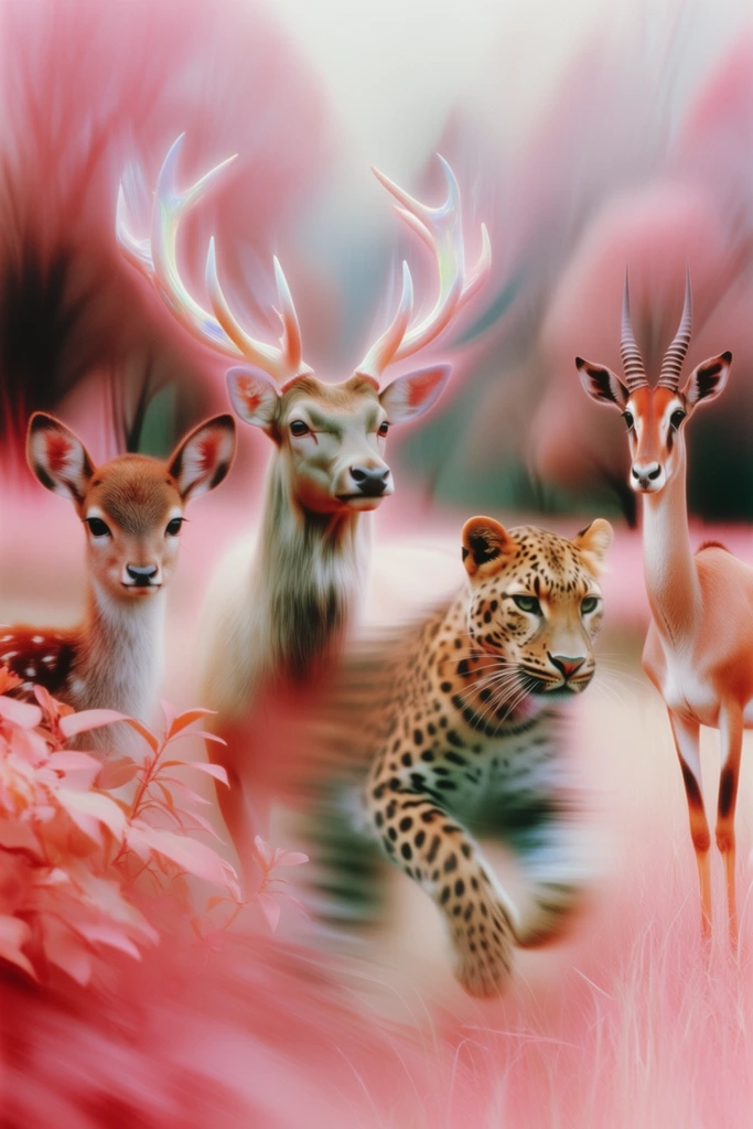 Surreal Glitch Etherea style AI image example 3