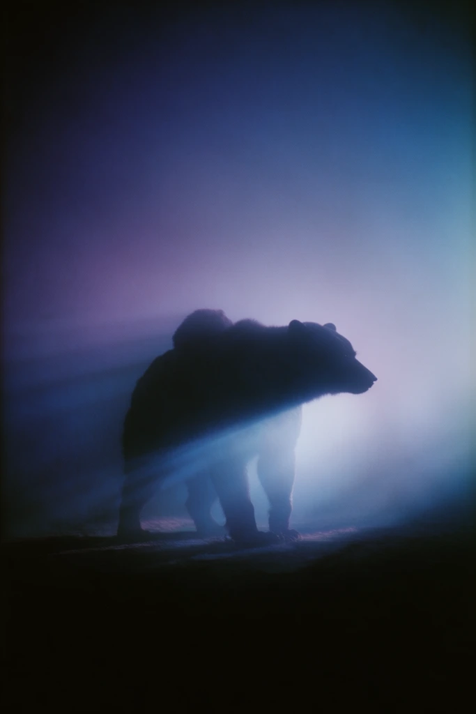 Cinematic Nocturnal Etherealism style AI image example 3