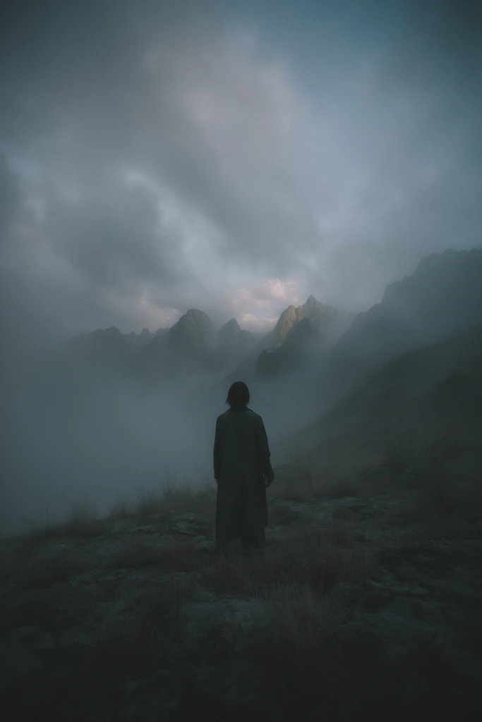 Atmospheric Nordic Gothic style AI image example 1