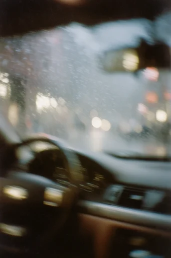 Cinematic Nocturnal Blur style reference image — 35mm film photography