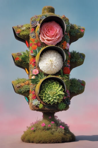 Ethereal Surrealist Dioramas style reference image — surreal digital collage