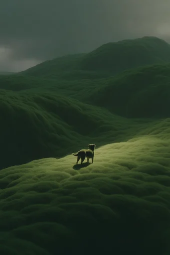 Velvet Surreal Landscapes style reference image — ethereal atmospheric lighting