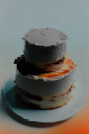 Digital Distortion Minimalism style reference image — scanline texture