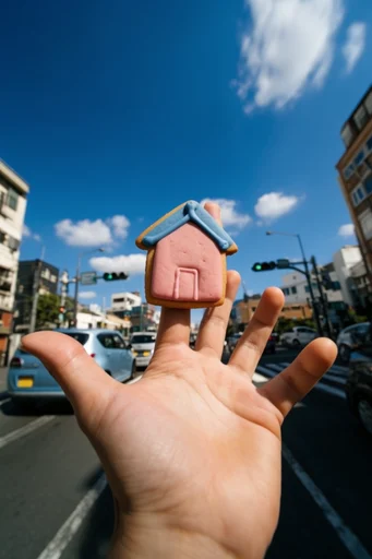 Hyper-Perspective Surreal Pop style reference image — surreal whimsical realism