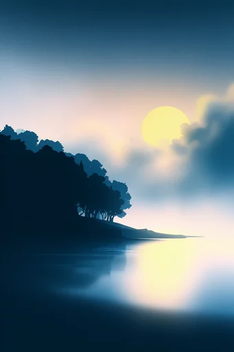 Nocturnal Silhouette Noir style reference image — heavy film grain