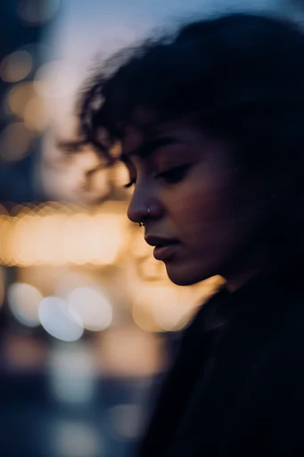 Luminous Nocturnal Dreamscape style reference image — ethereal bokeh
