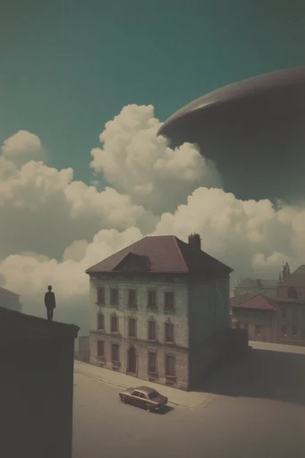 Ethereal Analog Surrealism style reference image — ethereal floating surrealism