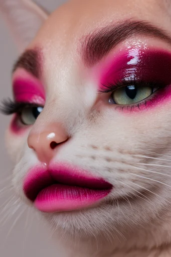 Hyper-Gloss Tactile Radiance style reference image — saturated neon pigments
