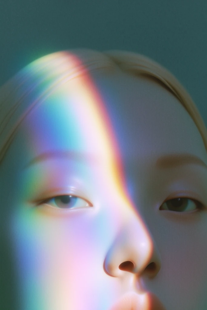 Prismatic Retro Dreamscape style AI image example 1