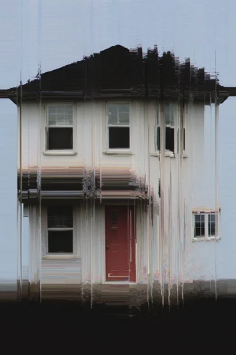 Fragmented Structural Portraiture style AI image example 4