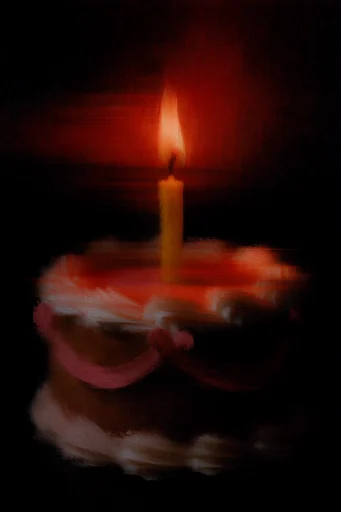 Cinematic Crimson Nocturne style reference image — surreal chiaroscuro