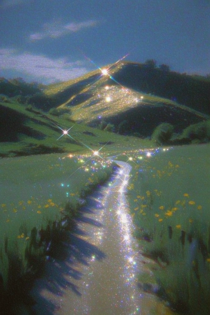 Ethereal Twilight Dreamcore style AI image example 2