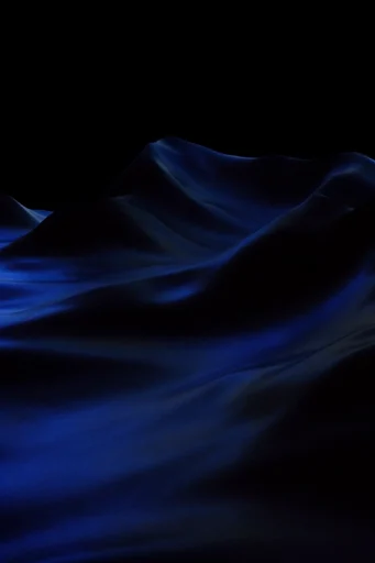 Midnight Cobalt Noir style reference image — deep cobalt blue