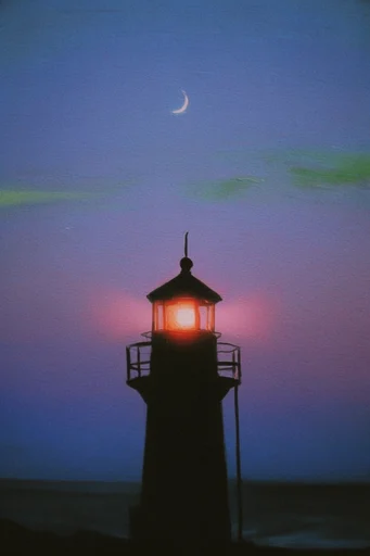 Ethereal Twilight Melancholy style reference image — dreamcore atmosphere