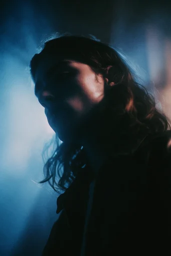 Cinematic Cyan Noir moodboard — generate AI images in this style