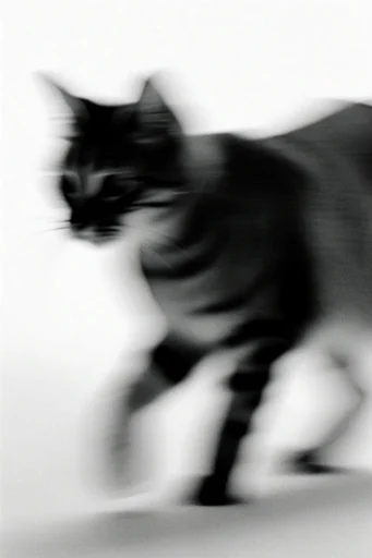 Kinetic Monochrome Noir style reference image — kinetic energy